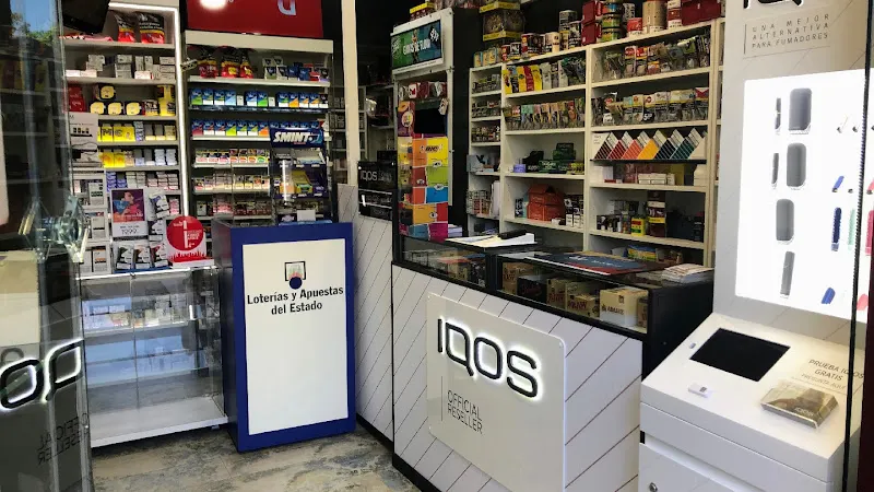 Estanco Pegaso, tienda official Reseller IQOS Iluma Valencia. Loterias y Apuestas del Estado
