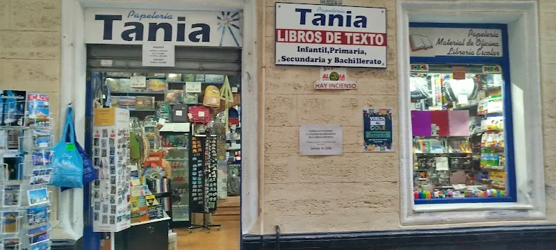 PAPELERÍA Y LIBRERÍA TANIA - Cádiz
